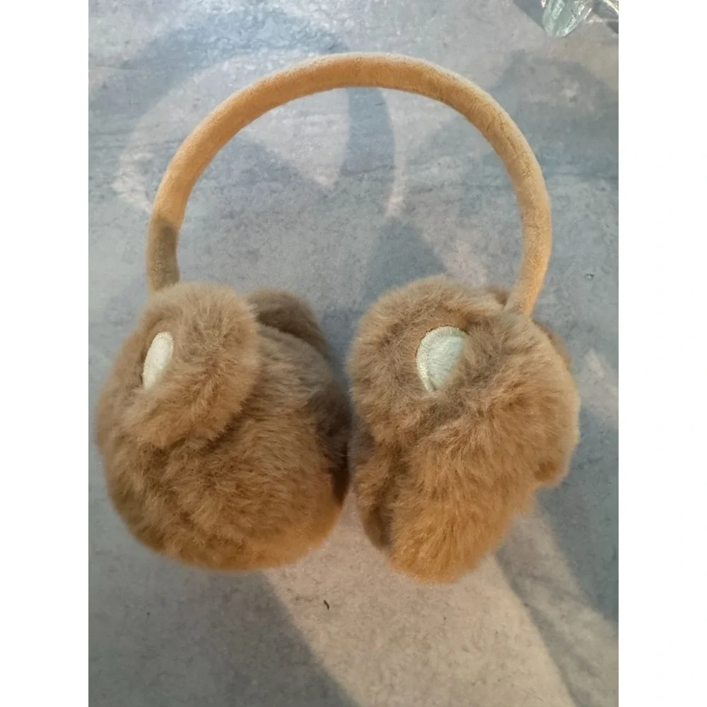 ZARA NWOT Kids Teddy Bear Earmuffs – Child Size‎ – Adorable & Cozy!